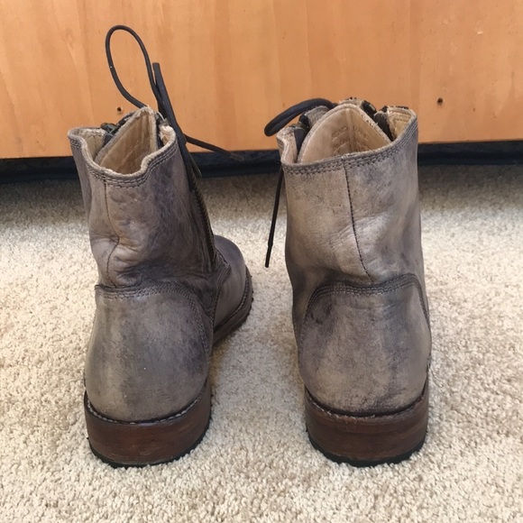 BED STU Size 11 rustic leather boots - Picture 3 of 9